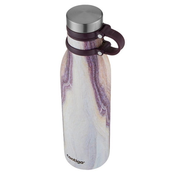 Contigo Matterhorn Water Bottle Thermalock Insulation Stainless Steel 16oz EUC - Picture 1 of 9